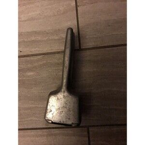 Ice Crusher Vintage Hand Held Cast Aluminum  Metal Prop